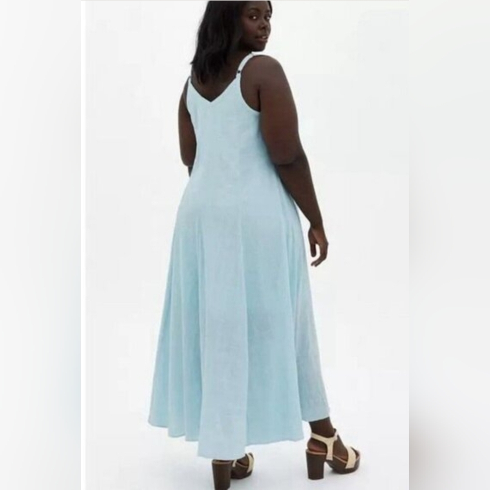 ISO Torrid Textured Maxi Trapeze Dress In 4X